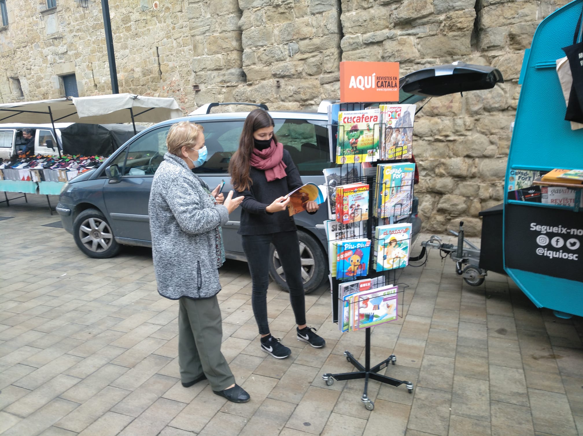 iQUIOSC en ruta a Verges