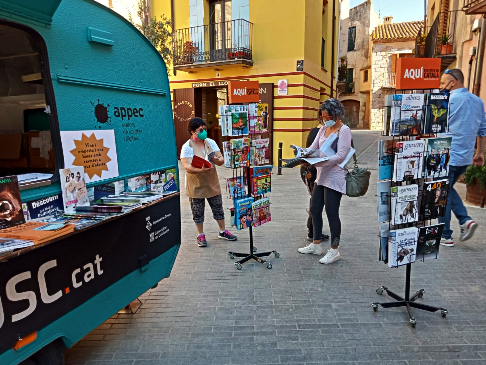 iQUIOSC.cat en ruta a Peralada