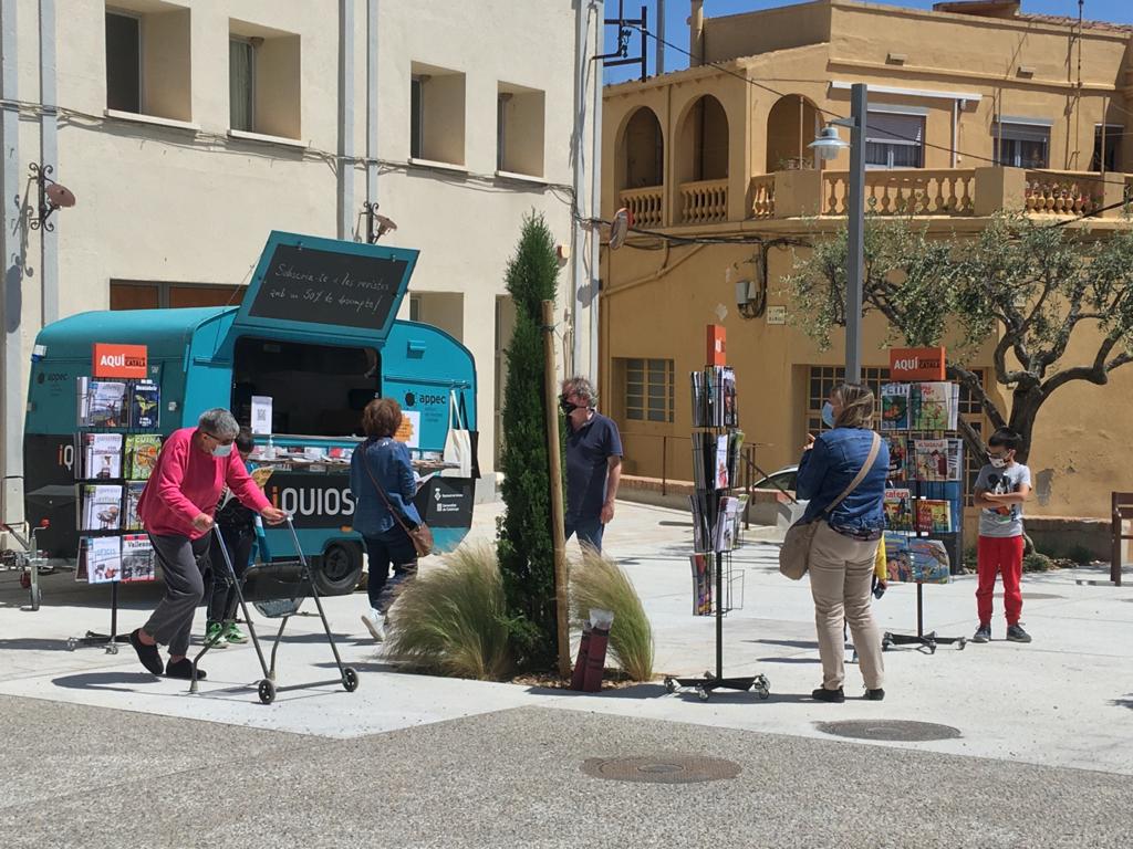 iQUIOSC.cat en ruta a Llers