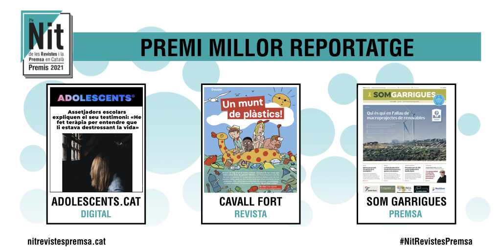 Premiats Millor Reportatge