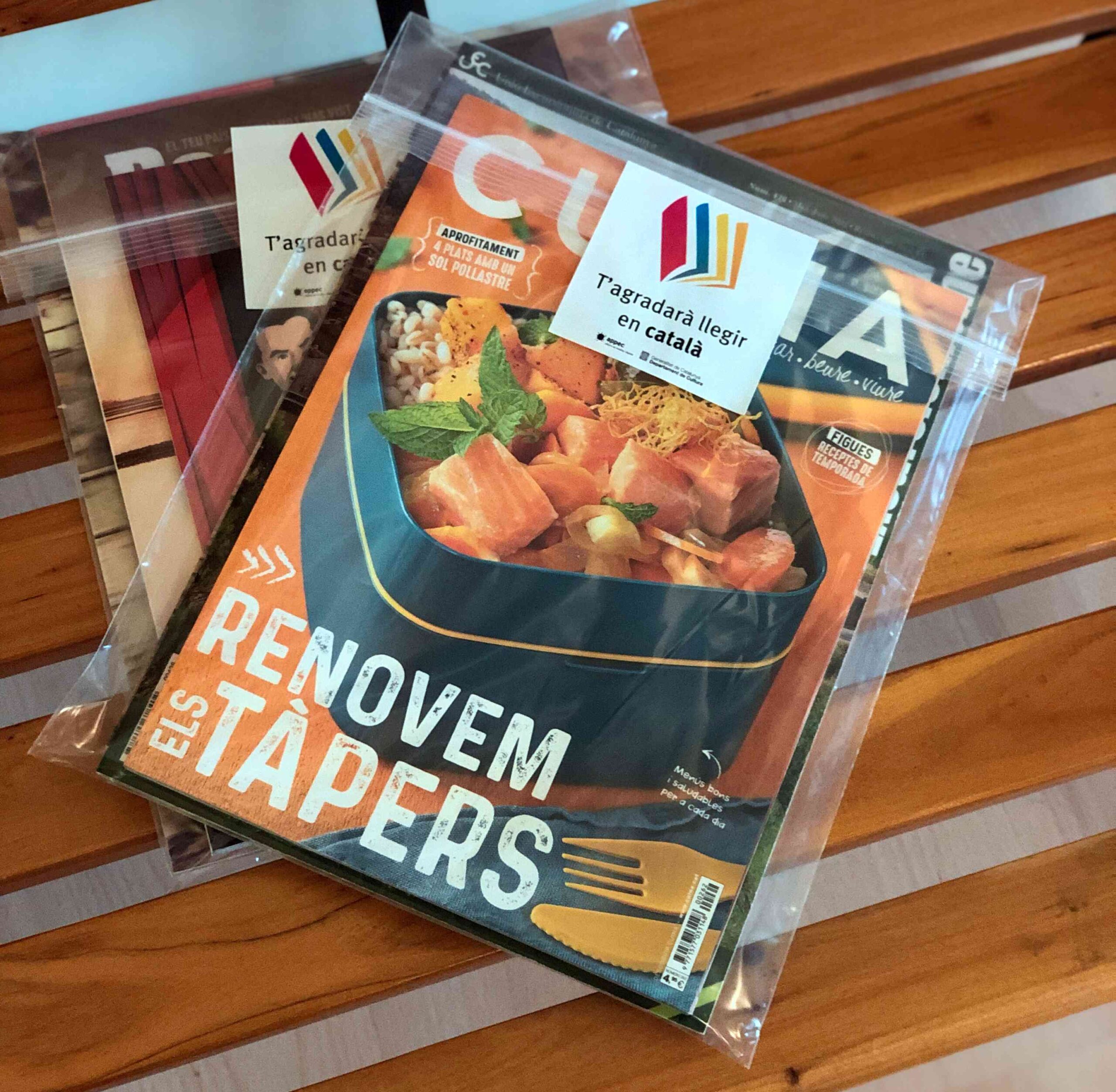 Imatge de la campanya 'T'agradarà llegir en català a casa'